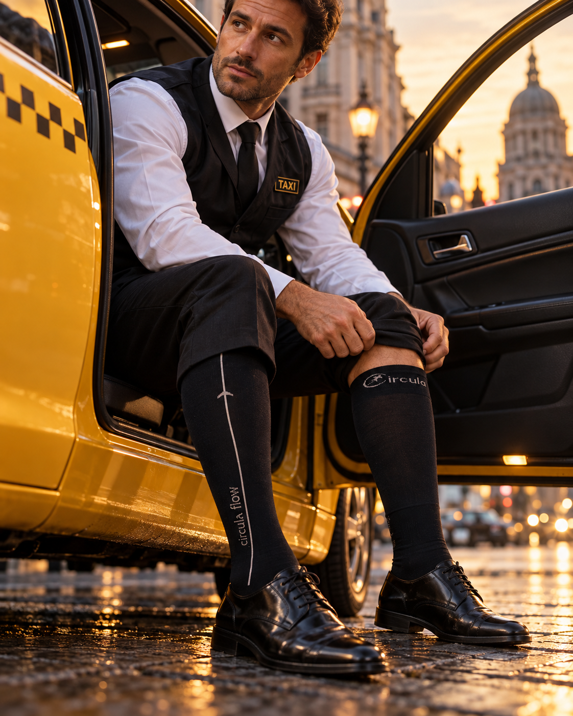 Circula Socks по време на дълъг маршрут